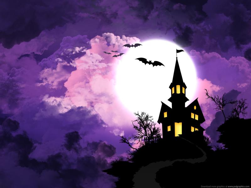 Halloween Spooky Clipart Backgrounds