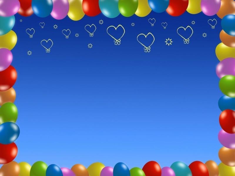 Happy Birthday Frame Art Backgrounds