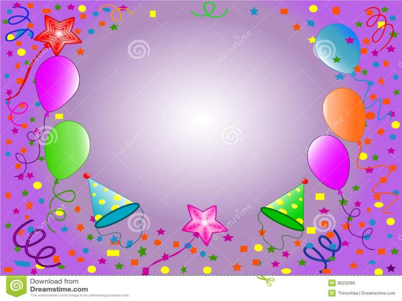 Happy Birthday Royalty Free Stock Image  Image 8023286 Clipart Backgrounds