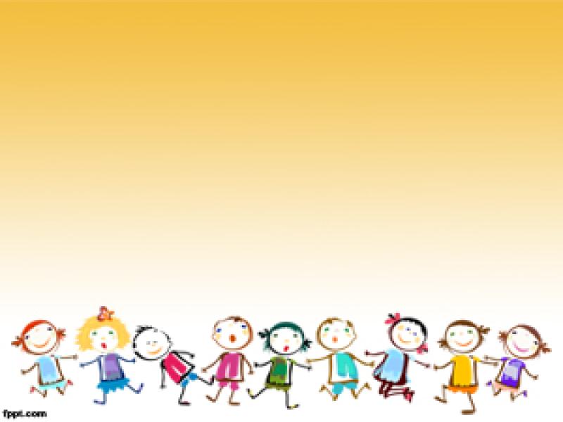 Happy Children Template Image Art Backgrounds