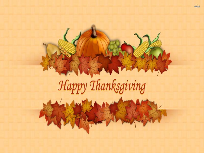 Happy Thanksgiving Day Clipart Backgrounds