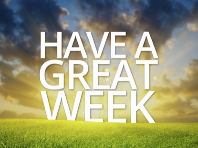 Have A Great Week Slides Backgrounds
