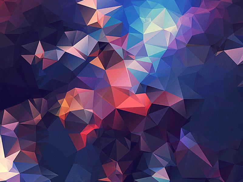 Hd Geometric Polygon Presentation Backgrounds