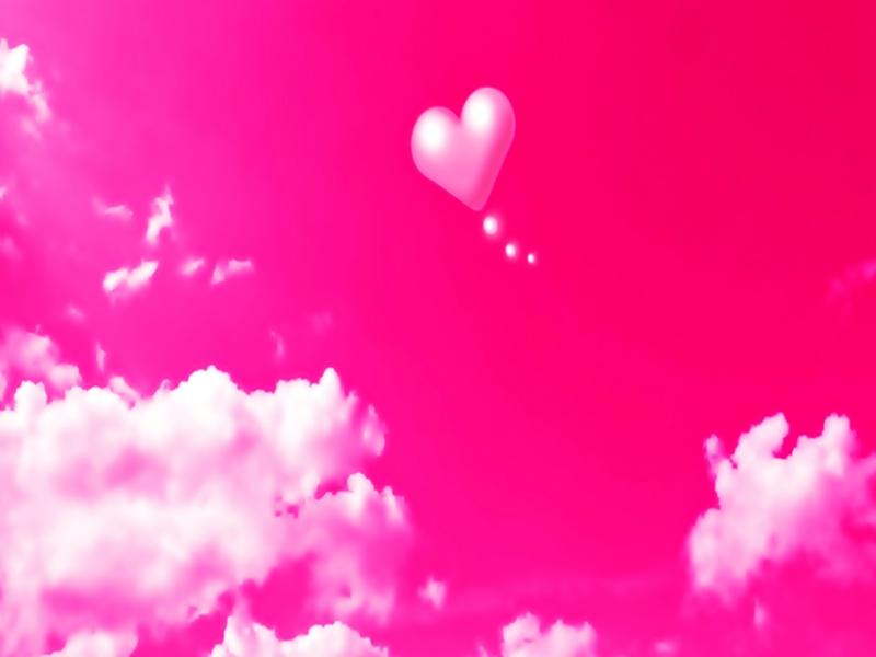 Heart Pink Presentation Backgrounds