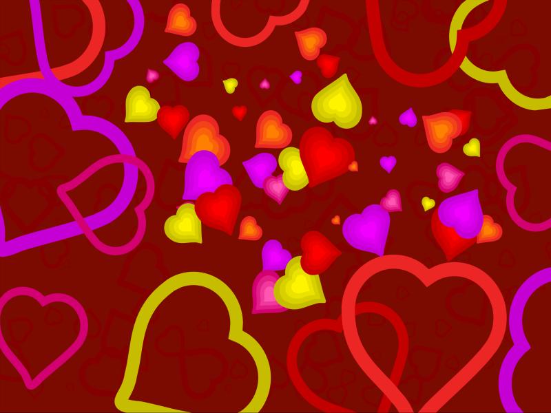 Hearts Pattern Backgrounds