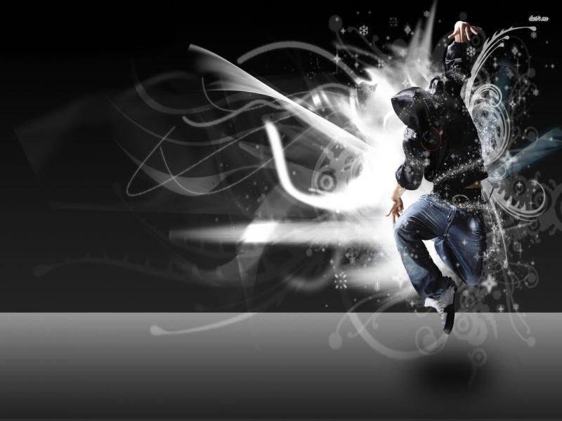 Horror Hip Hop Dance Design Backgrounds