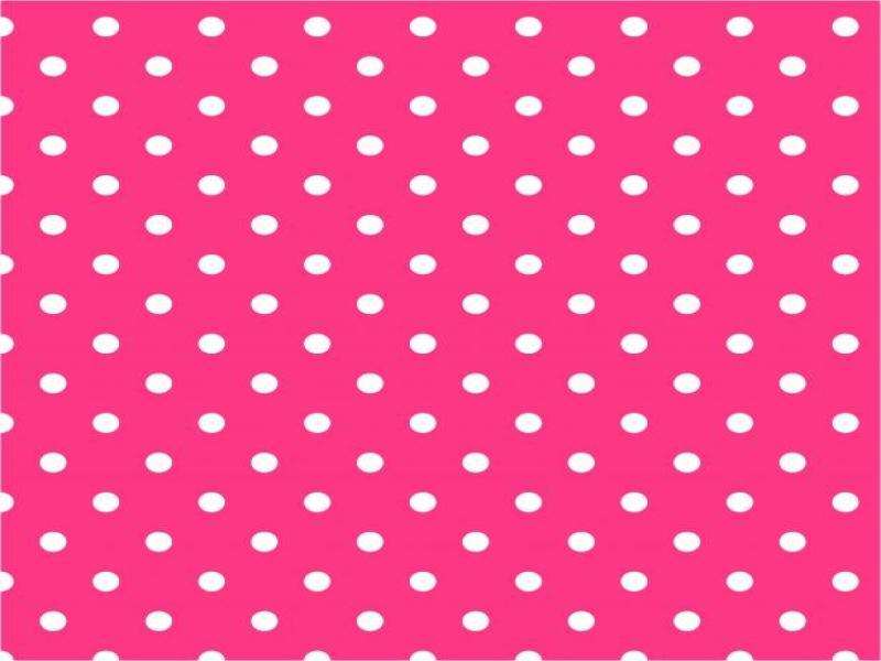 Hot Pink Polka Dot Clipart Backgrounds