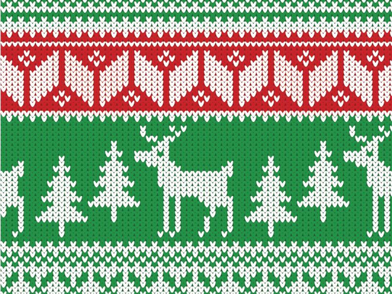 How To Create A Christmas Jumper Pattern Walpaper Template Backgrounds