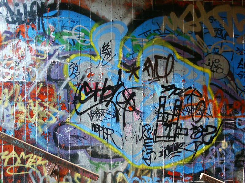 Image Graffiti Slides Backgrounds