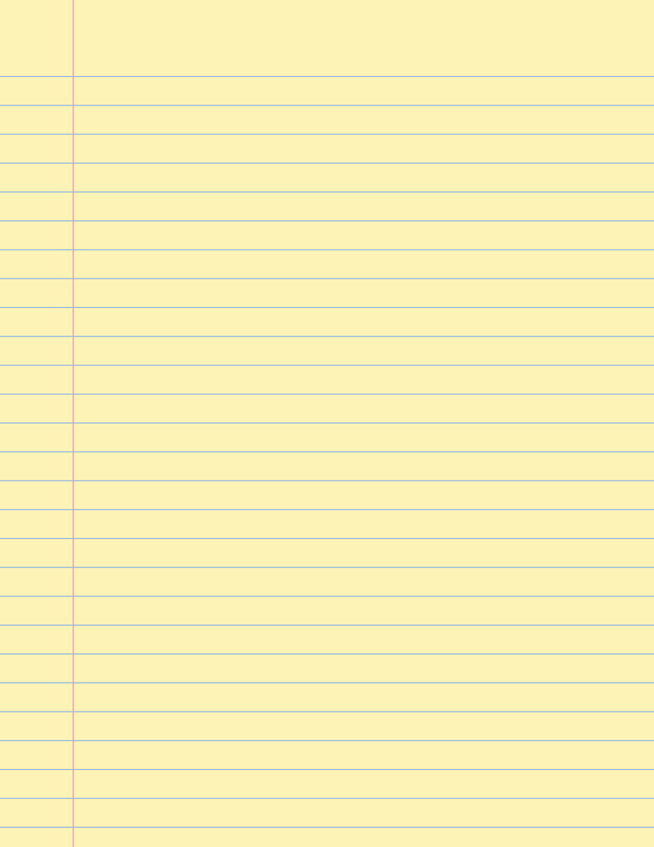 Lined Notebook Paper Art Backgrounds for Powerpoint Templates PPT