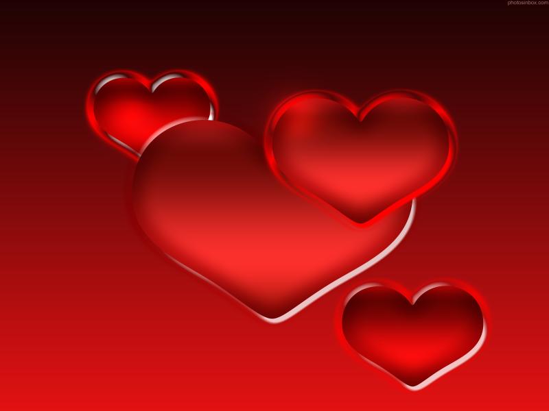 Love Heart Presentation Backgrounds