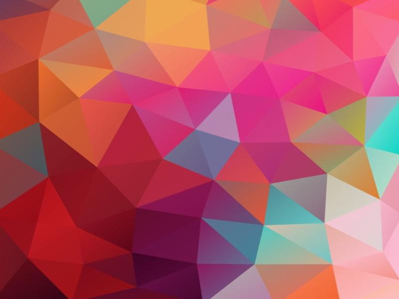 Low Poly Colored Design Backgrounds