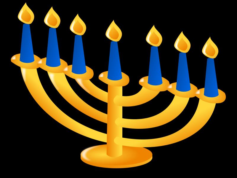 Menorahs Image Clip Art Backgrounds