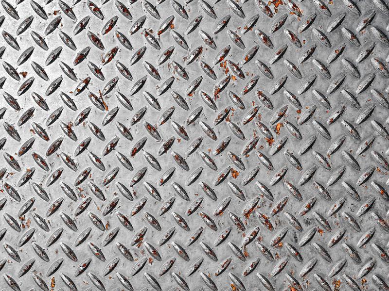 Metalic Diamond Plate Design Backgrounds