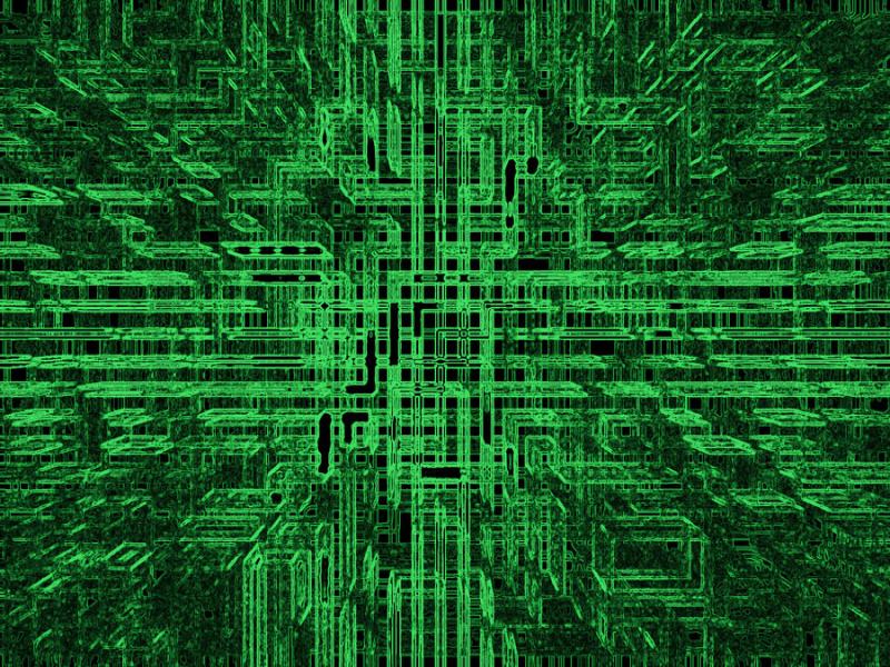 Motherboard Technology Green  Template Backgrounds