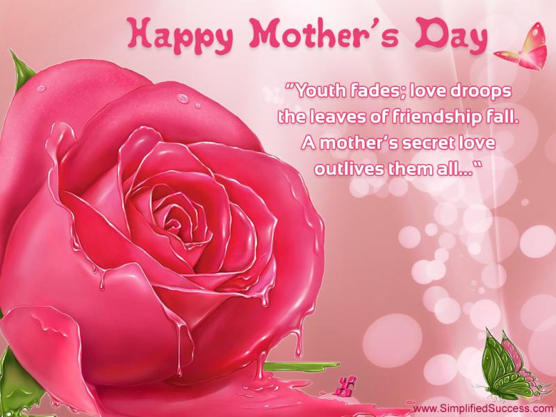 Mothers Day Flowers Slides Backgrounds