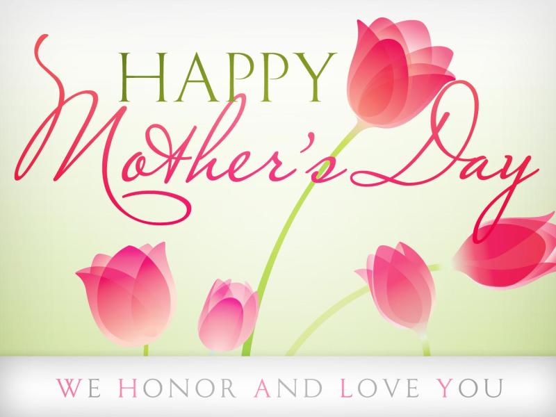 Mothers Days Template Slides Backgrounds