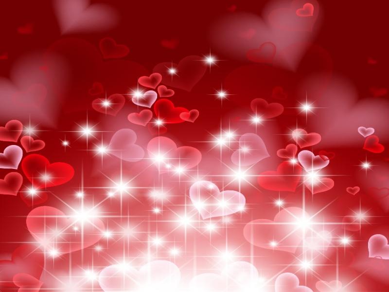 Name Abstract Hearts For Valentine Day Vector Illustration Clip Art Backgrounds