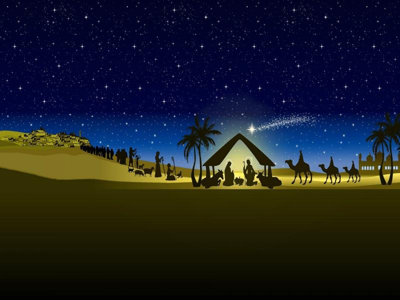 Nativity Presentation Backgrounds for Powerpoint Templates - PPT ...