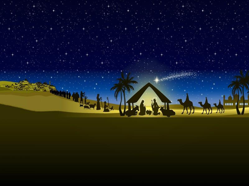 Nativity Presentation Backgrounds