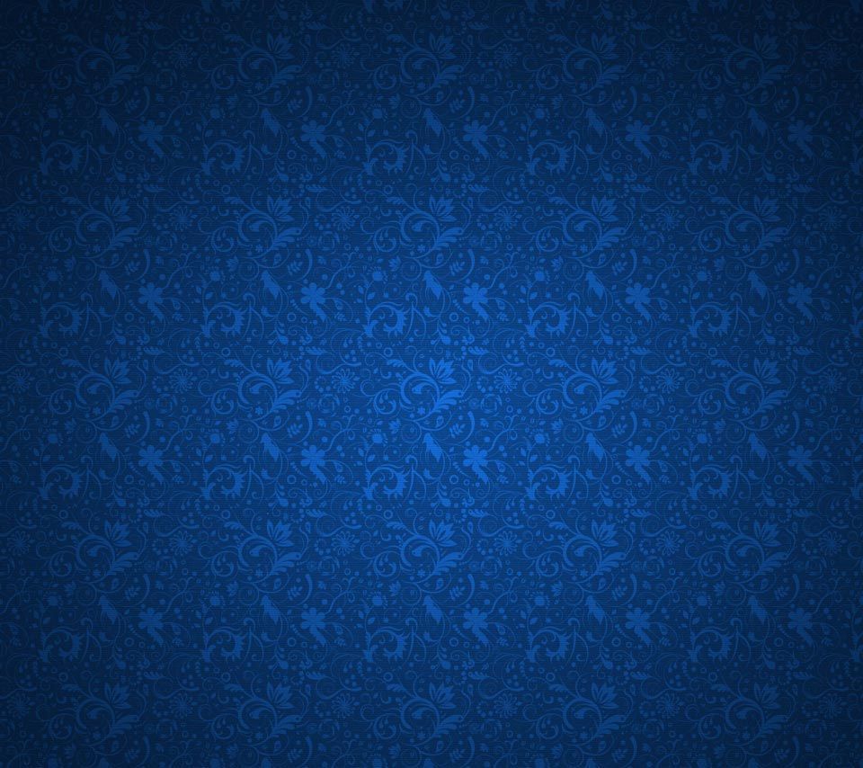 Navy Blue Pattern Walpaper