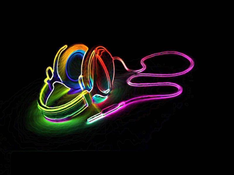 Neon Art Template Backgrounds