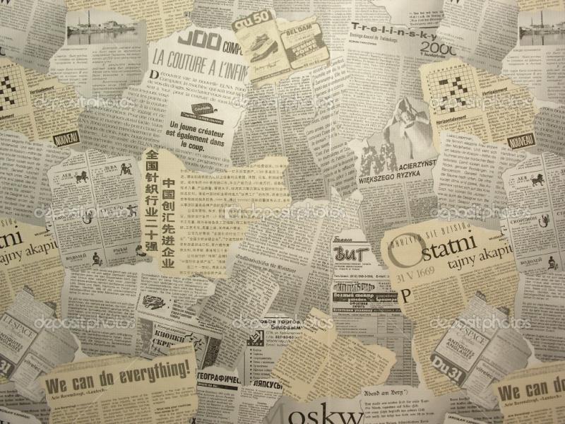 Newspaper Newsprint Images Backgrounds