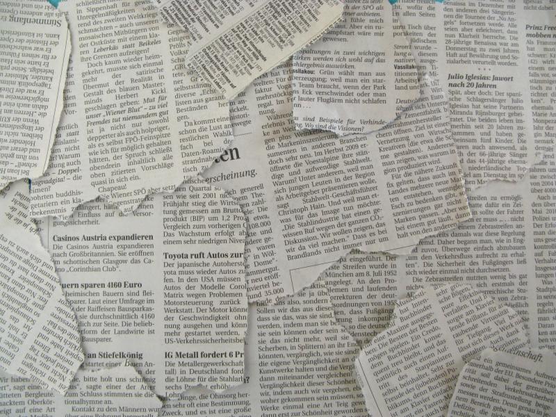 Newspapers Newspaper Texture   Template Backgrounds