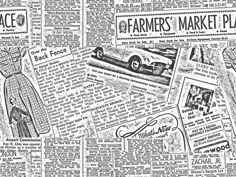 Newsprint Backgrounds