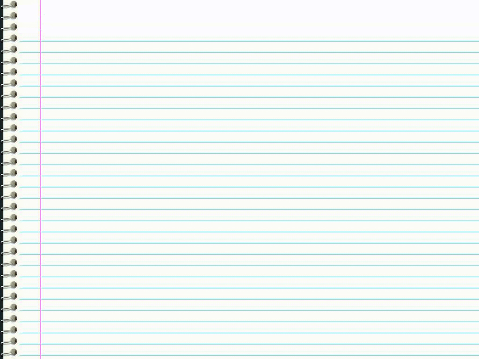 Notebook Paper Design Backgrounds for Powerpoint Templates PPT