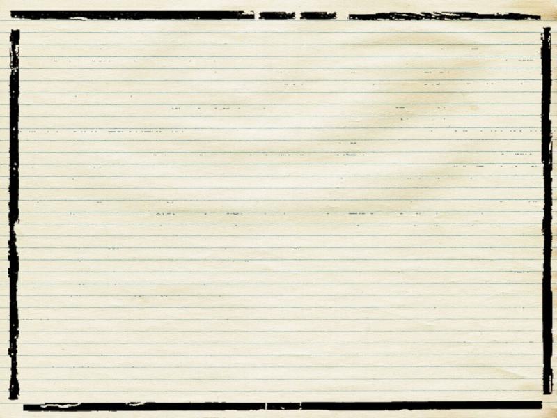 Old Lined Paper Frame Backgrounds