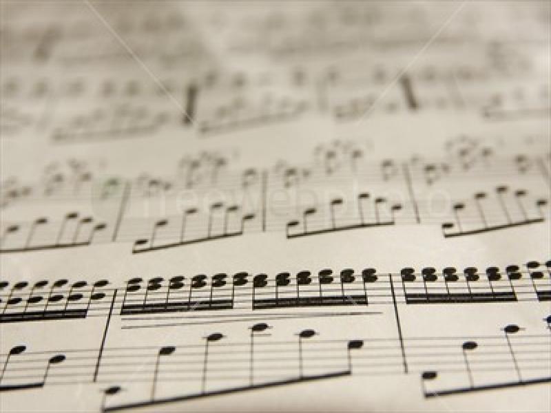 Old Sheet Music Template Backgrounds