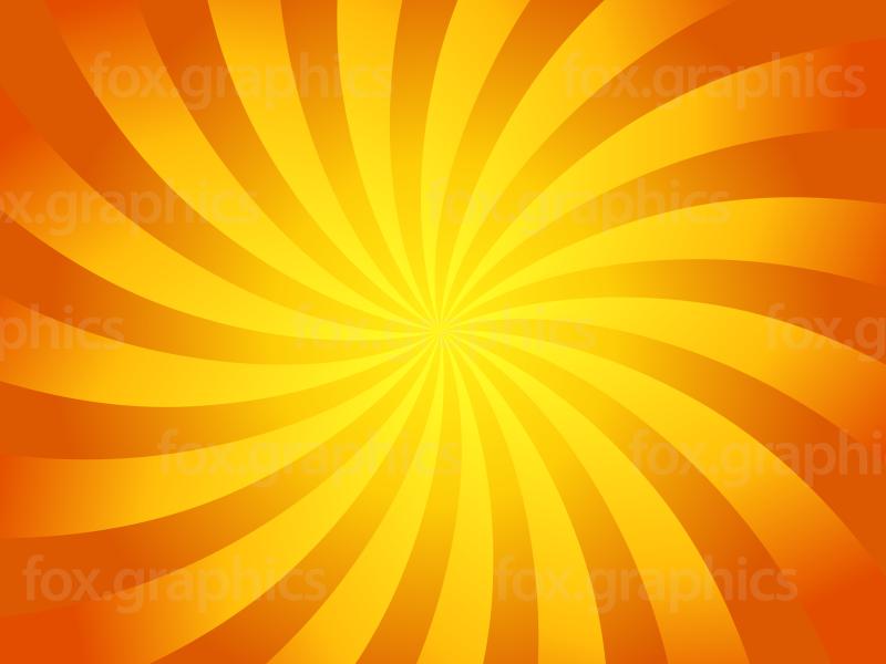 Orange Yellow Swirl Design Backgrounds