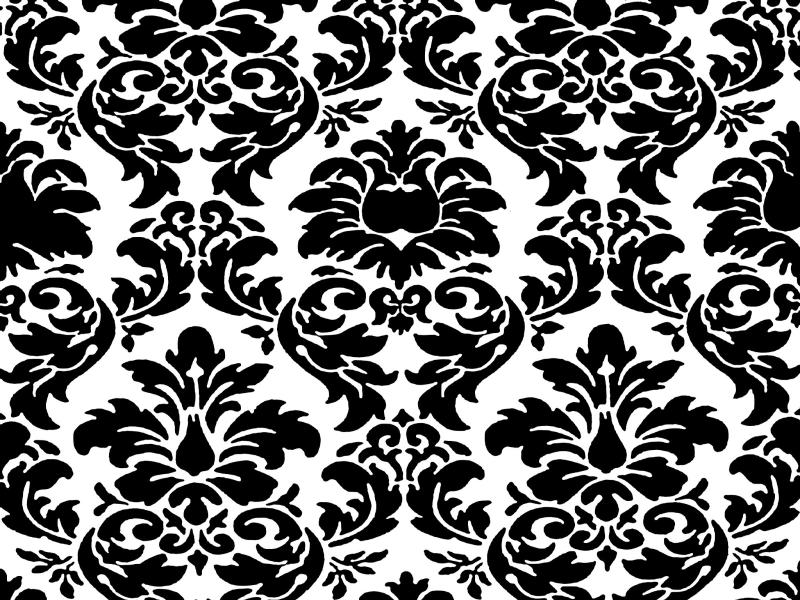 Owl pattern in black and white Backgrounds