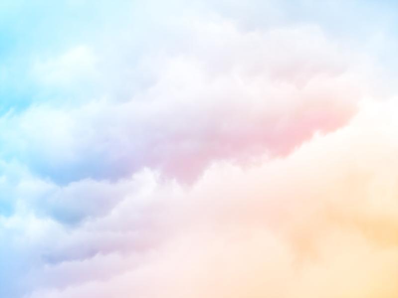 Pastel Clouds Presentation Backgrounds For Powerpoint Templates Ppt