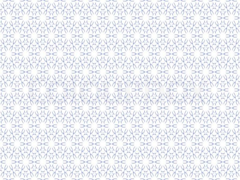 Pattern On The White Backgrounds