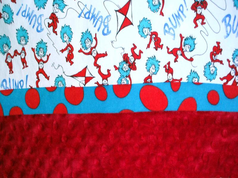 Pillowcase Dr Seuss Thing Backgrounds