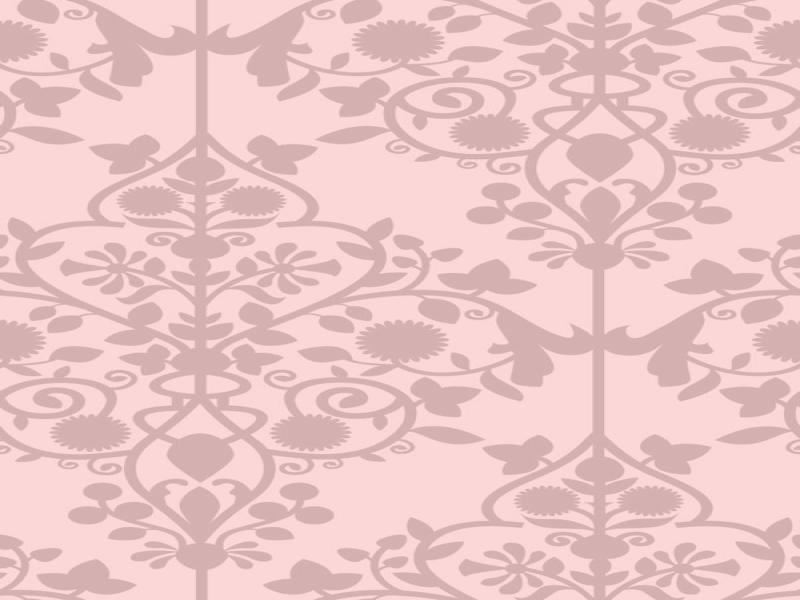 Pink Damask Black and Pink Damask Design Backgrounds