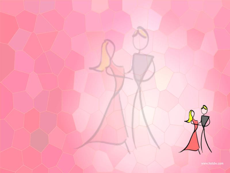 Pink Dance Lovers Backgrounds