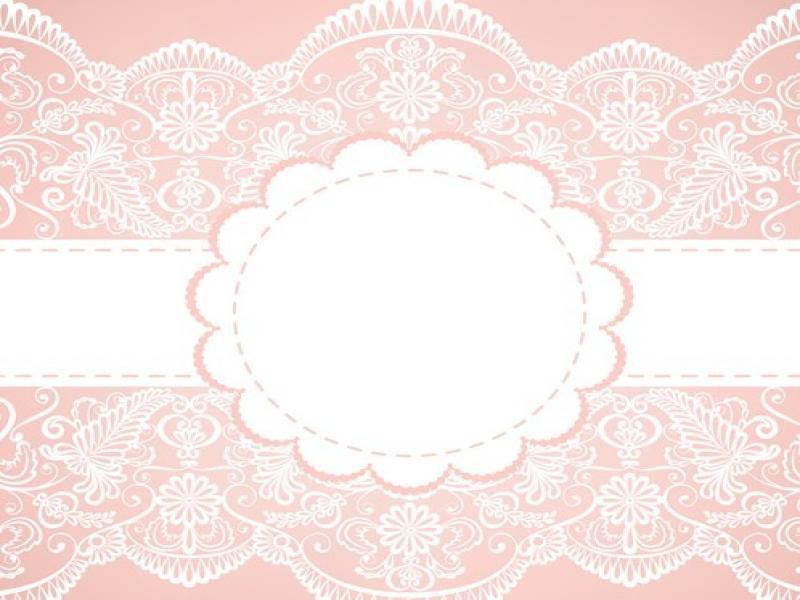 Pink Lace Vector Old Lace Frame Backgrounds