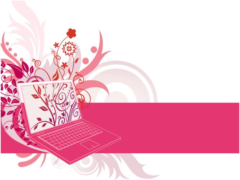 Pink Laptop Animated Backgrounds