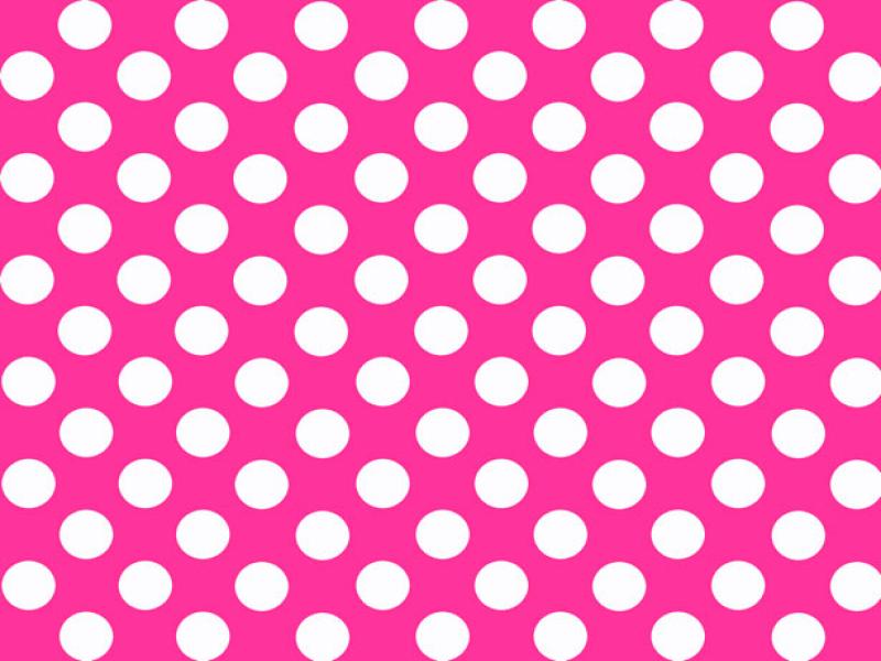 Pink Polka Dot Round image Backgrounds