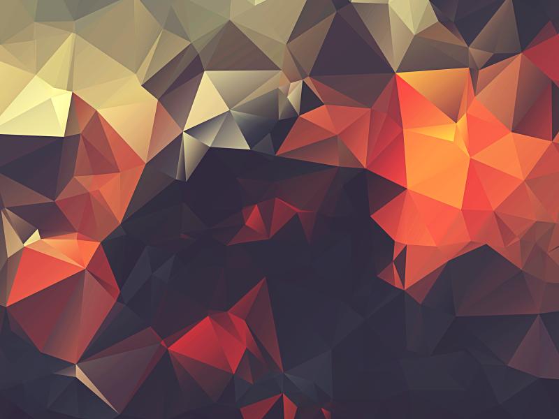 Polygon For Android Slides Backgrounds