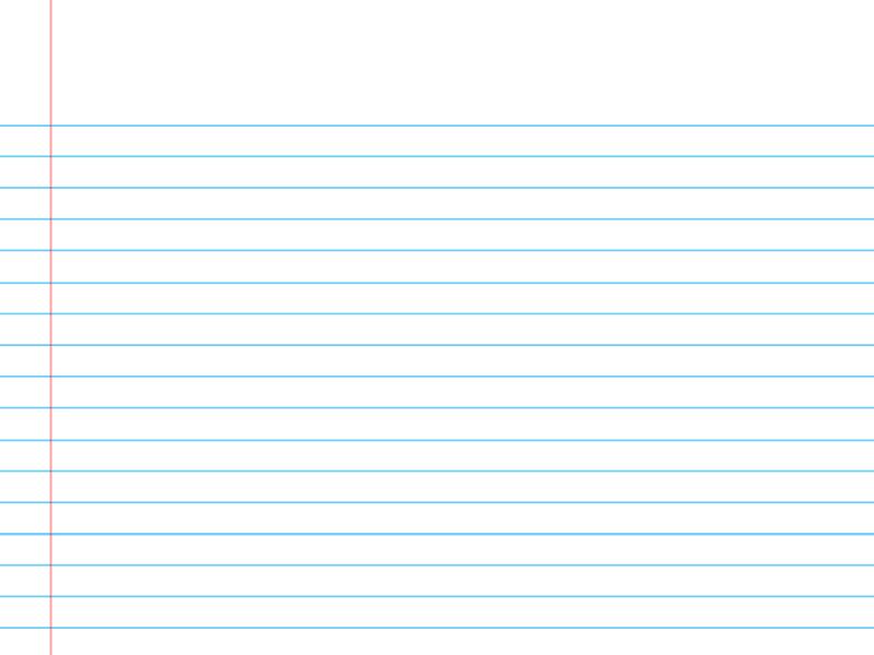 Primary school lined notebook Backgrounds