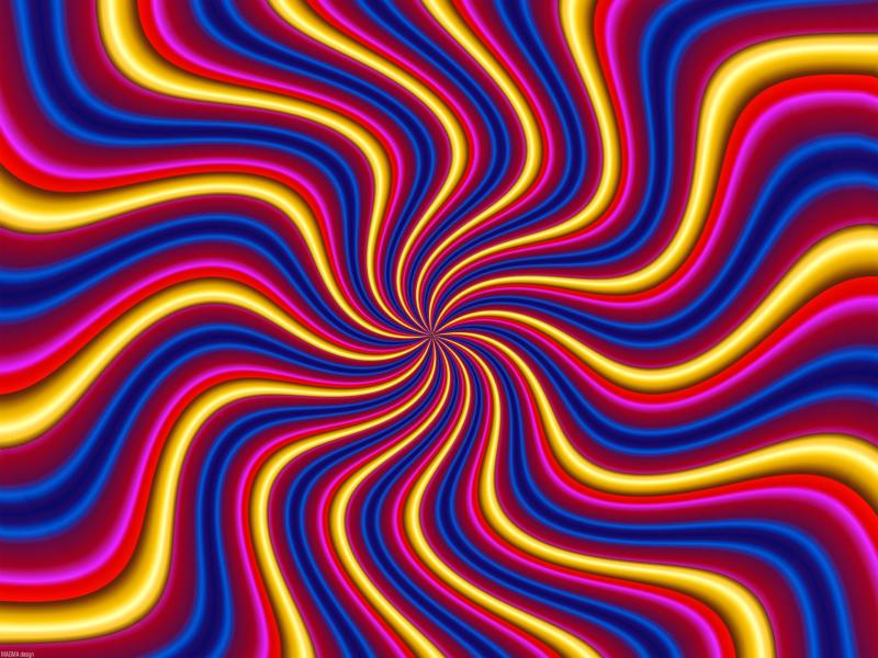 Psychedelic Computer Backgrounds for Powerpoint Templates - PPT Backgrounds