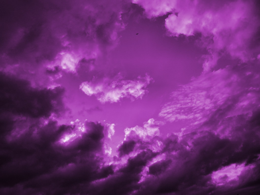 Purple Sky Clouds Presentation Backgrounds For Powerpoint Templates Ppt Backgrounds