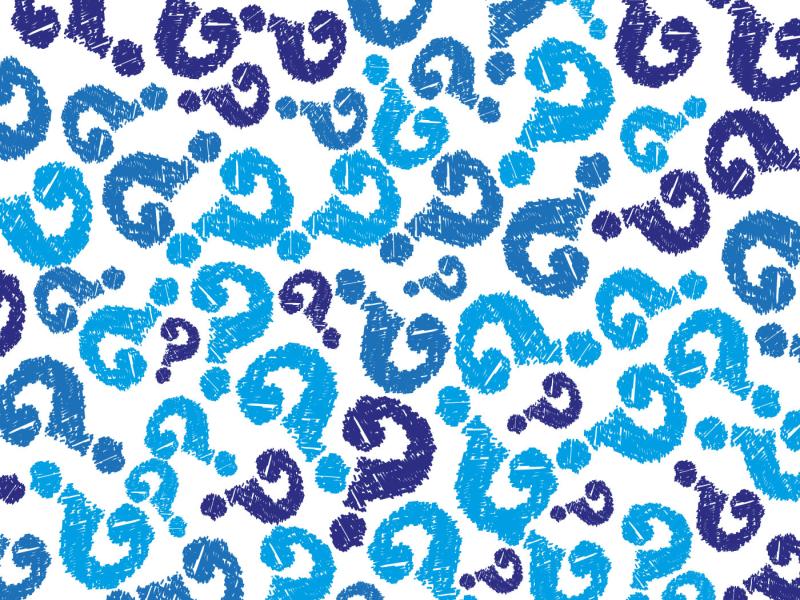 Question Marks Frame Backgrounds