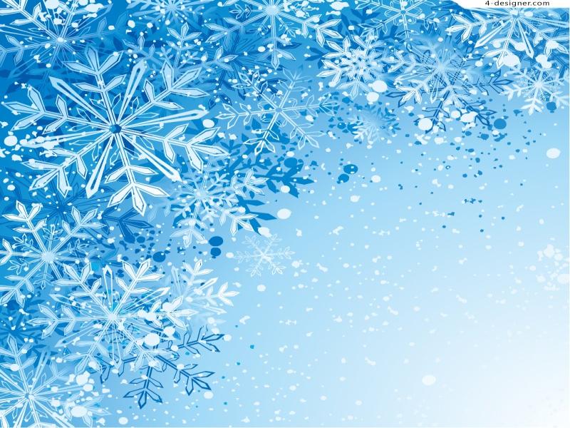 Real Snowflakes Art Backgrounds