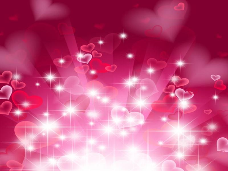 Red and White Heart Heart In Pink Quality Backgrounds