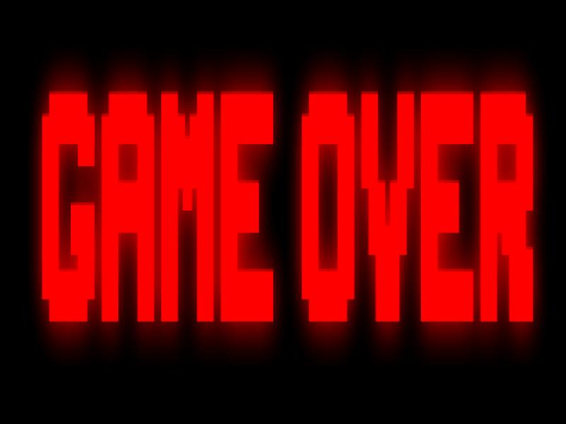 Red Text Game Over Png Transparent Frame Backgrounds